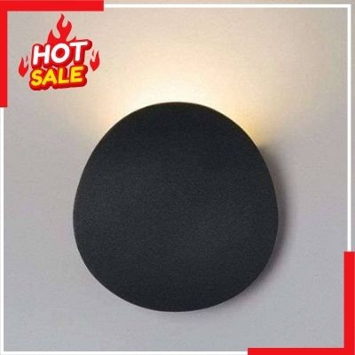 Đèn Tường Hắc Sáng Tròn Màu Đen | TE-034 IP65 EURO